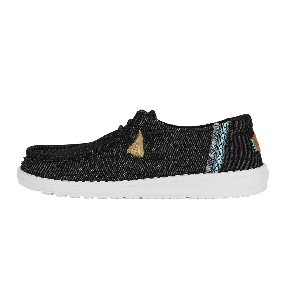 Women's Wendy Perf Canvas Black