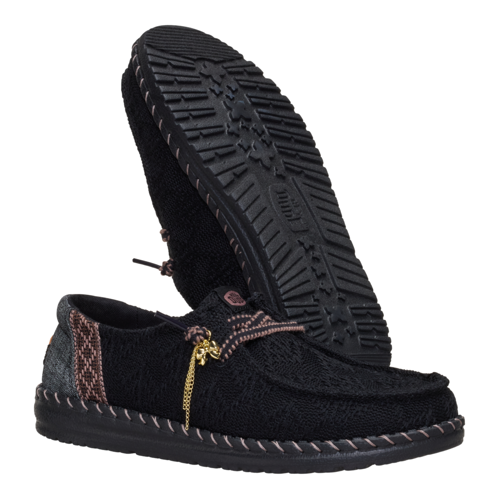 Women's Wendy Boho Knit Black