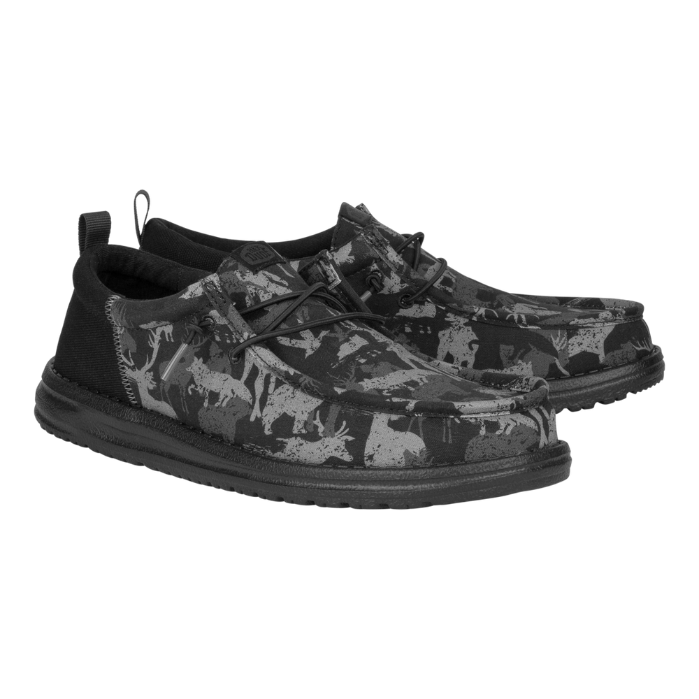Men's Wally Funk Hunt Camo  Black