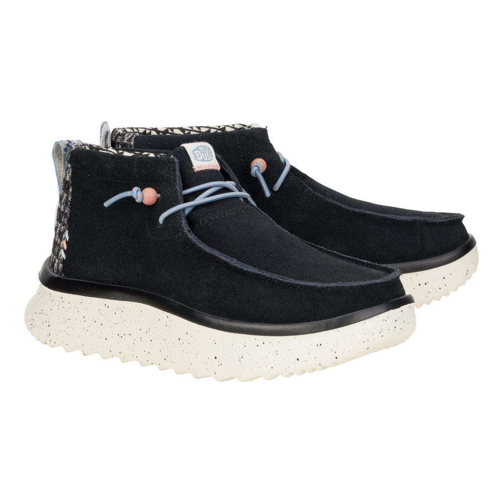 Women's Wendy Peak Hi Suede Black