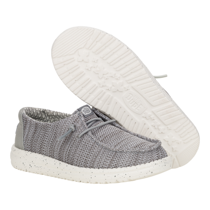 Kids Wally Y Stretch Mesh Grey