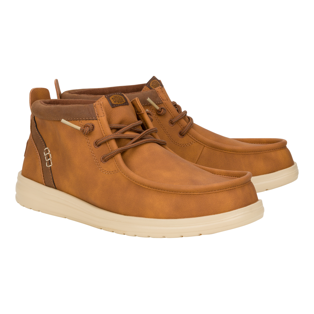 Mens Wally Mid Gripr Classic Cognac Tan