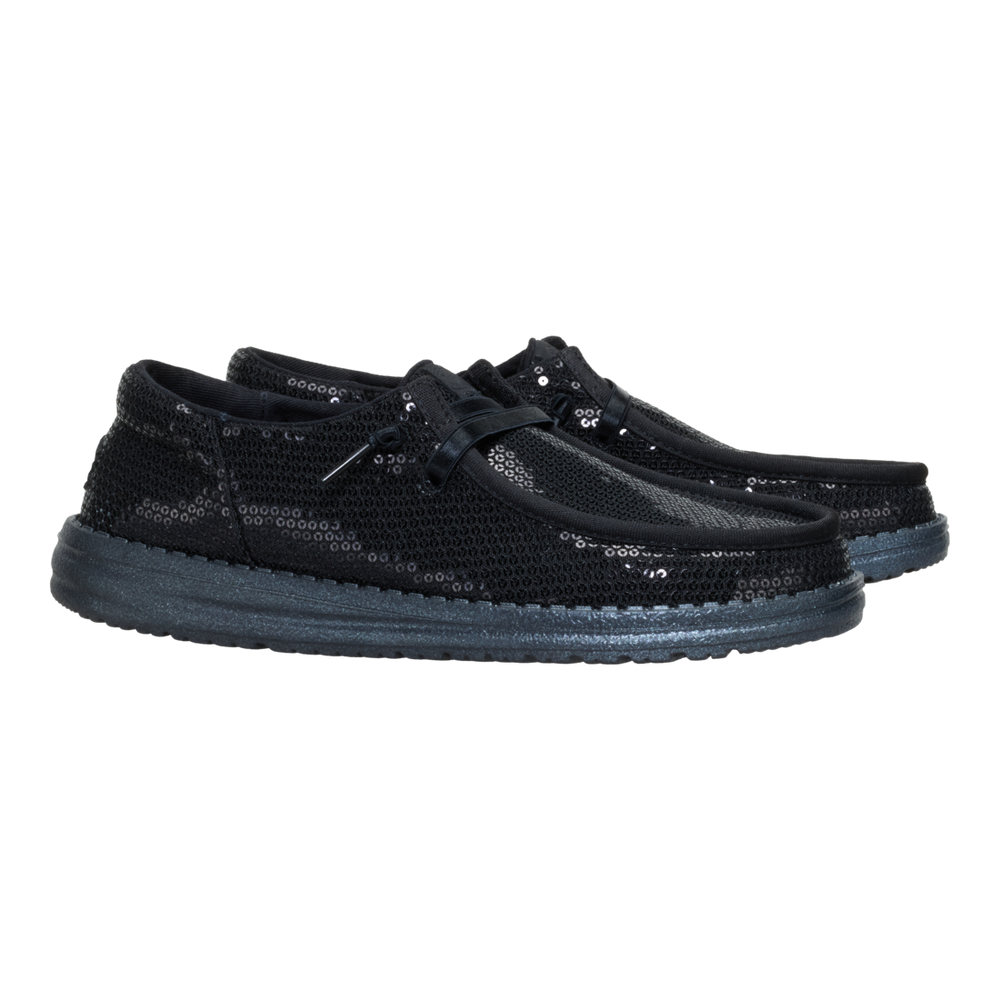Women's Wendy Funk Mono Sequin Black/Black