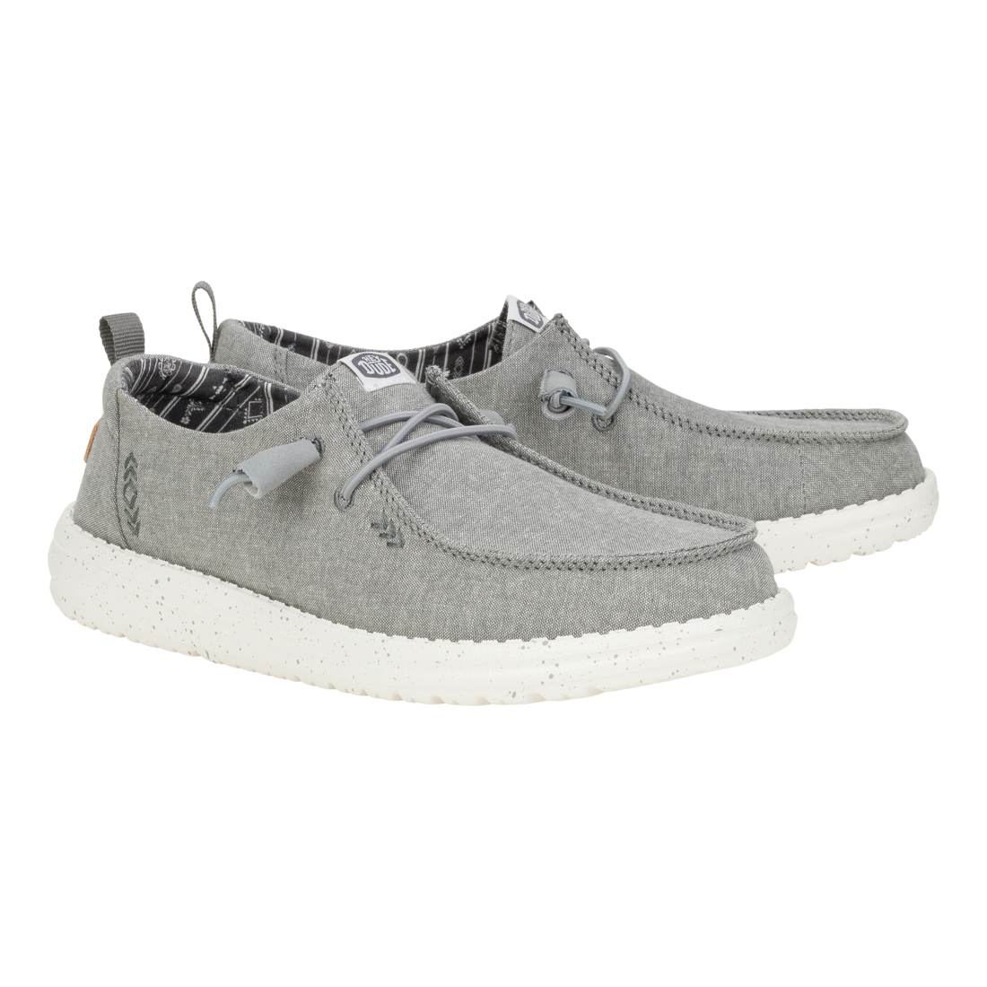 Womens Wendy Chambray Grey