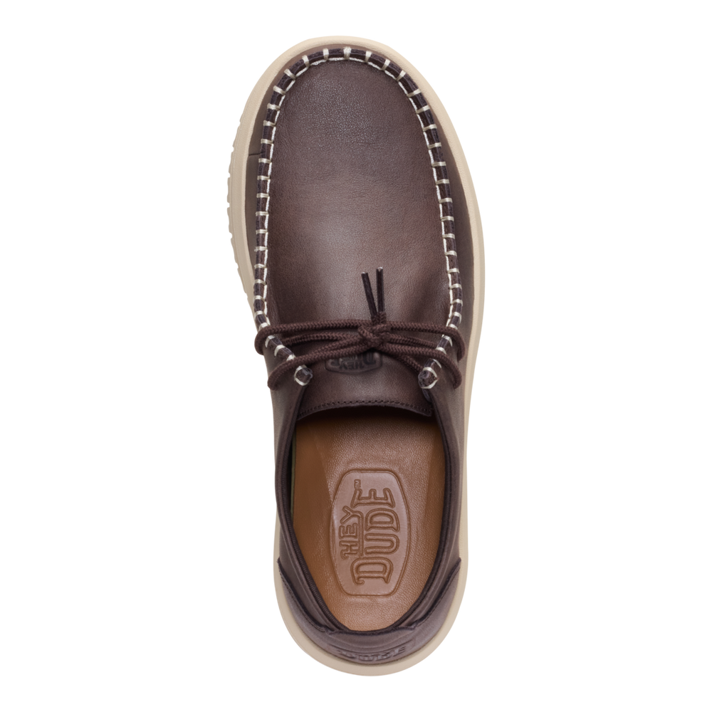 Men's Wally NXT Moc Leather Mole Brown/Wood Ash