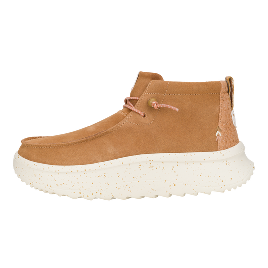 Womens Wendy Peak Hi Suede  Chestnut