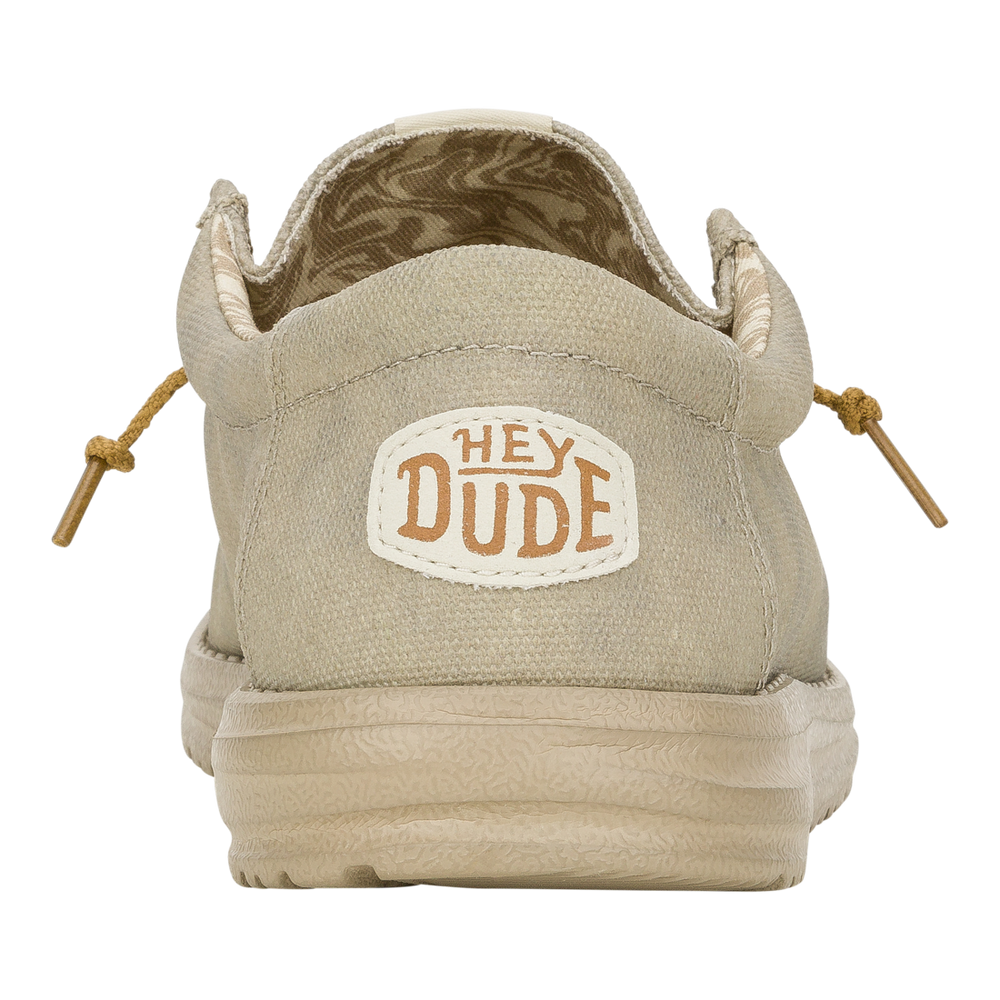 Men's Wally Waxed Canvas Light Grey