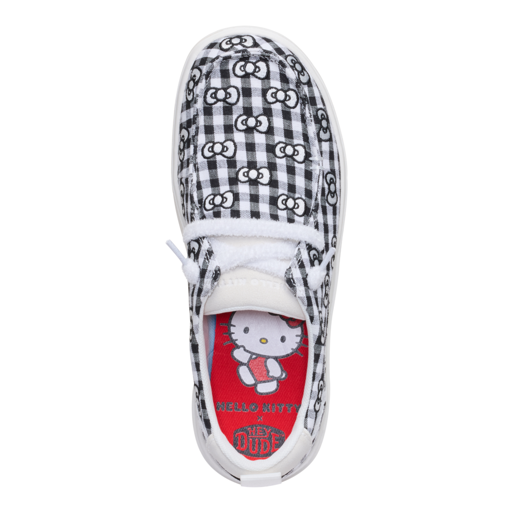 Women's Wendy Nova Hello Kitty Black White