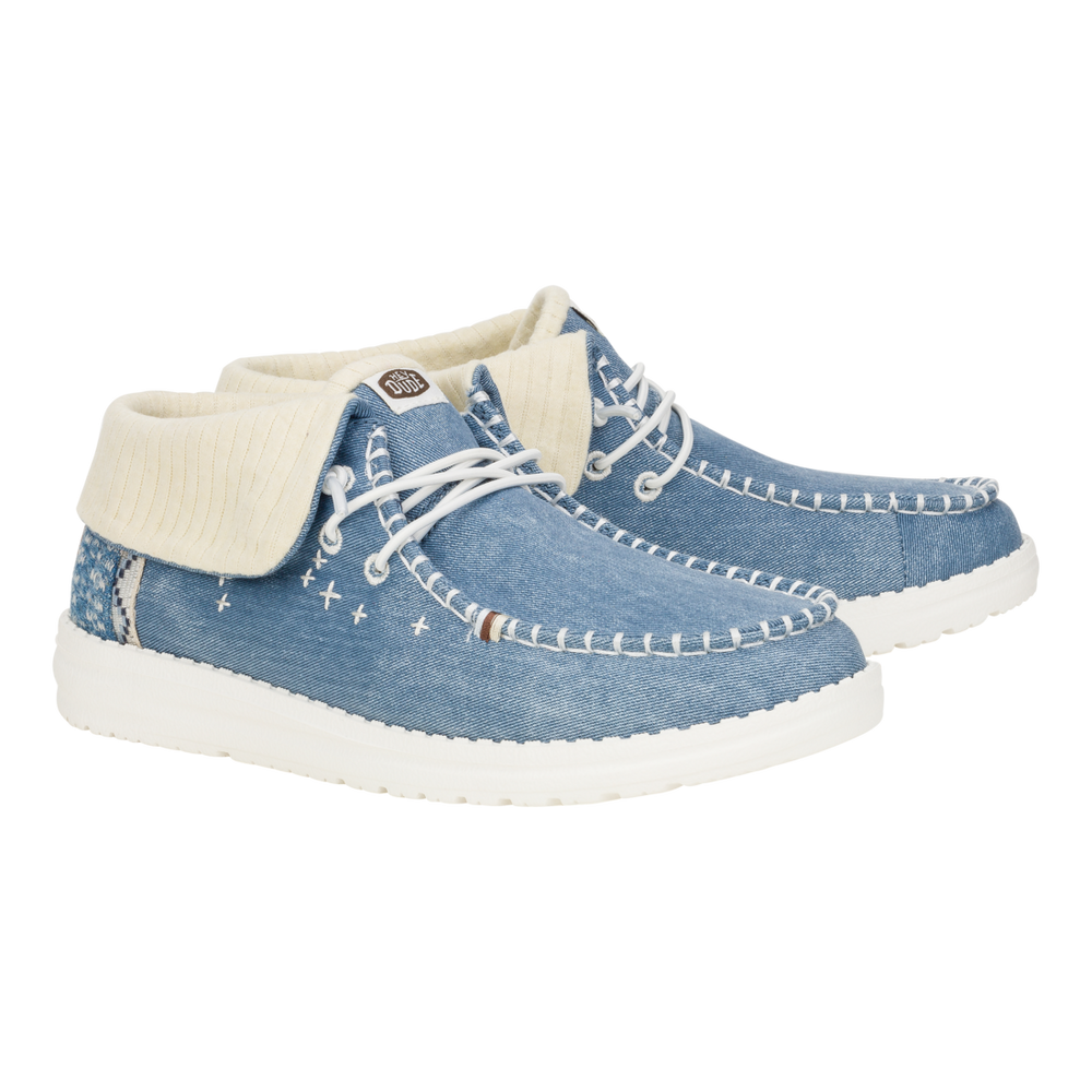 Women's Wendy Fold Boho  Boho Blue