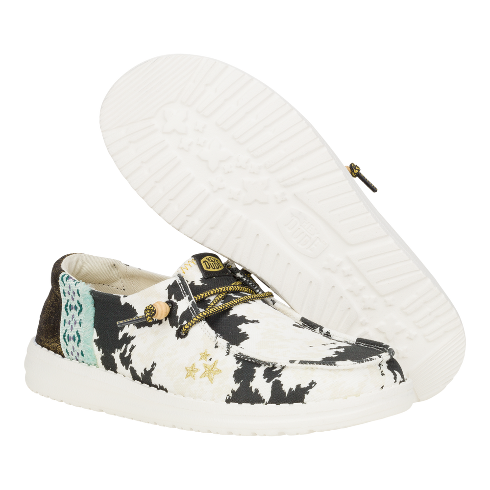 Women's Wendy Disco Cow Black