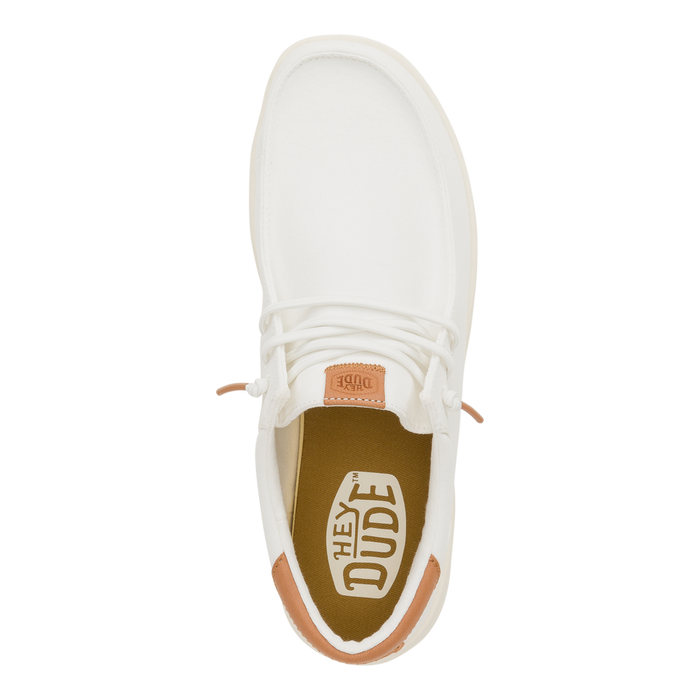 Men's Paul Canvas White