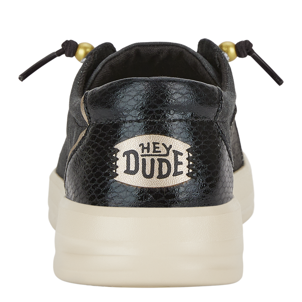 Women's Karina Classic Black Snake