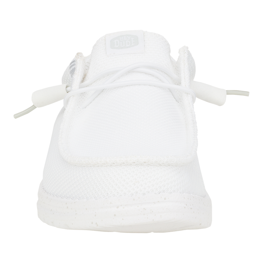 Men's Wally Stretch Mesh White