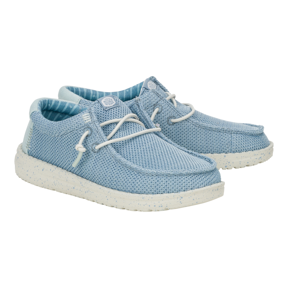 Boys Wally Y Stretch Sox Cloud Blue/Dawn Blue