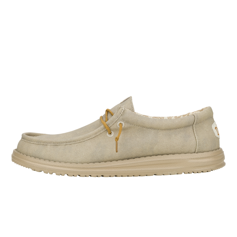 Men's Wally Waxed Canvas Light Grey