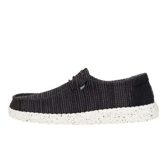 Womens Wendy Stretch Mesh Black White