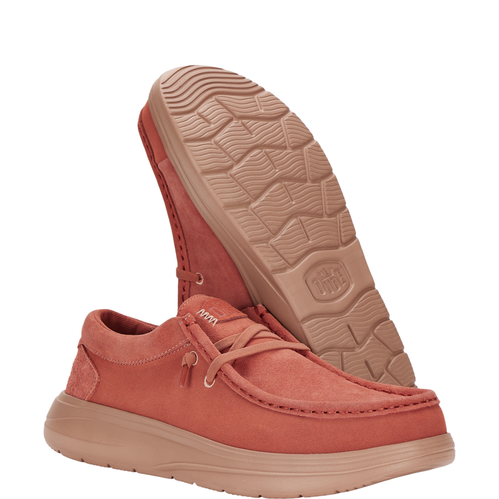 Men's Wally Comf Suede Red