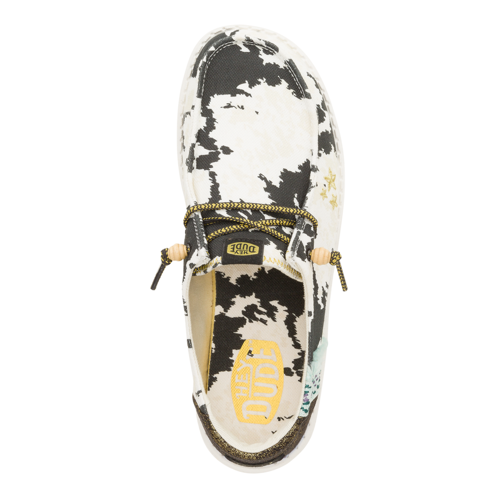 Women's Wendy Disco Cow Black
