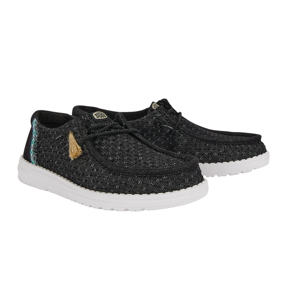 Women's Wendy Perf Canvas Black