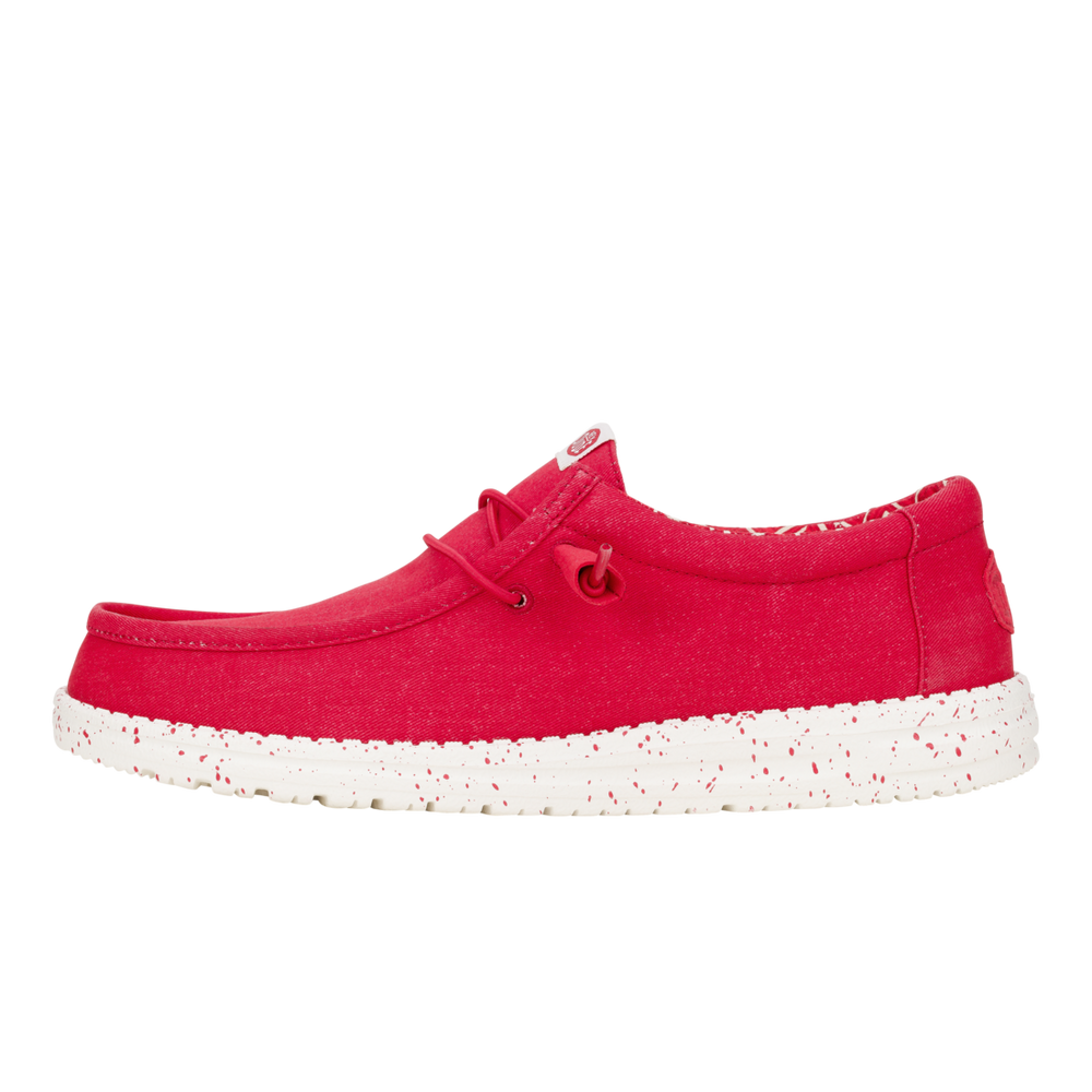 Men's Wally Stretch Canvas Savy Red