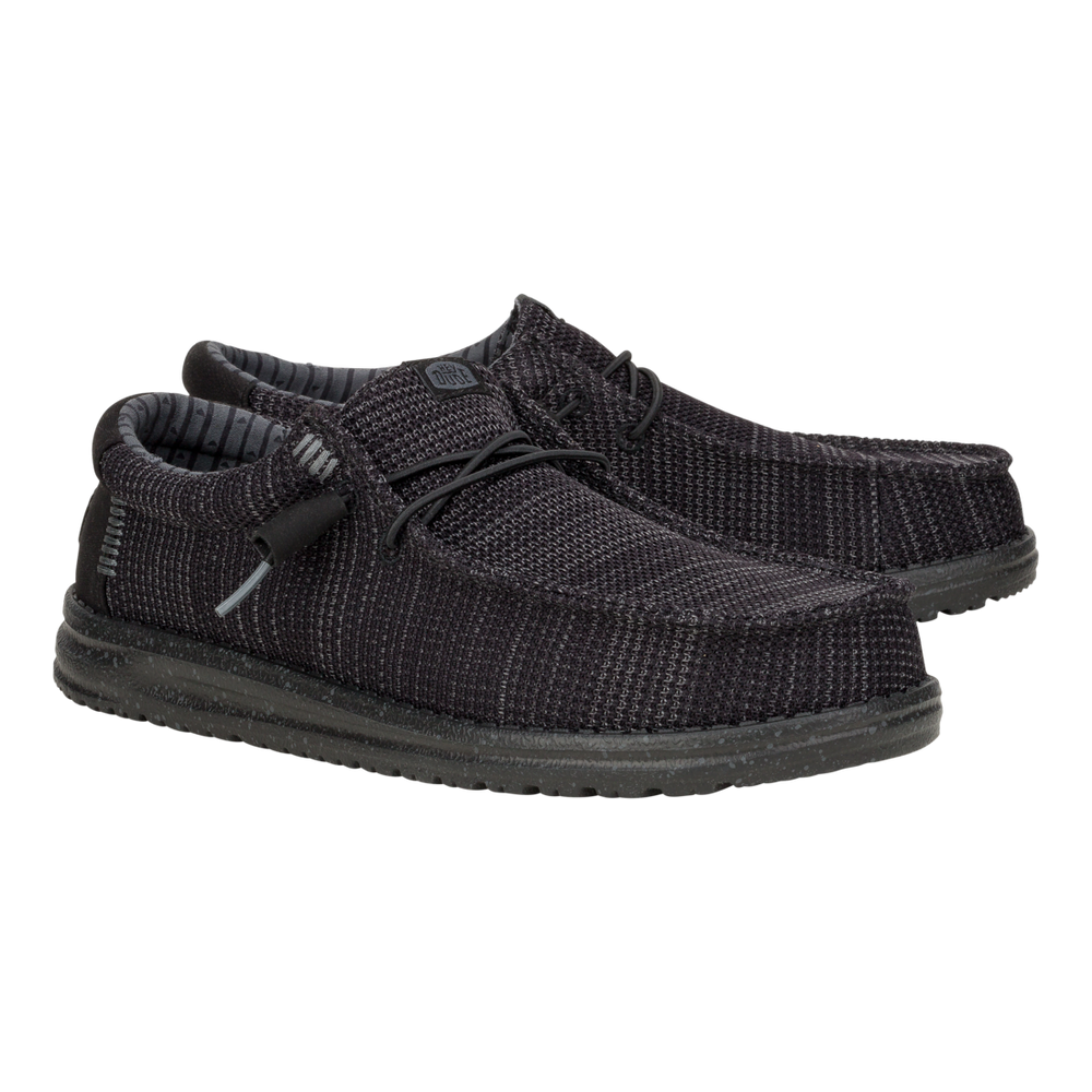 Men's Wally Stretch Mesh  Black