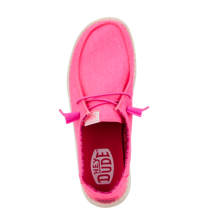 Womens Wendy Canvas  Neon Pink