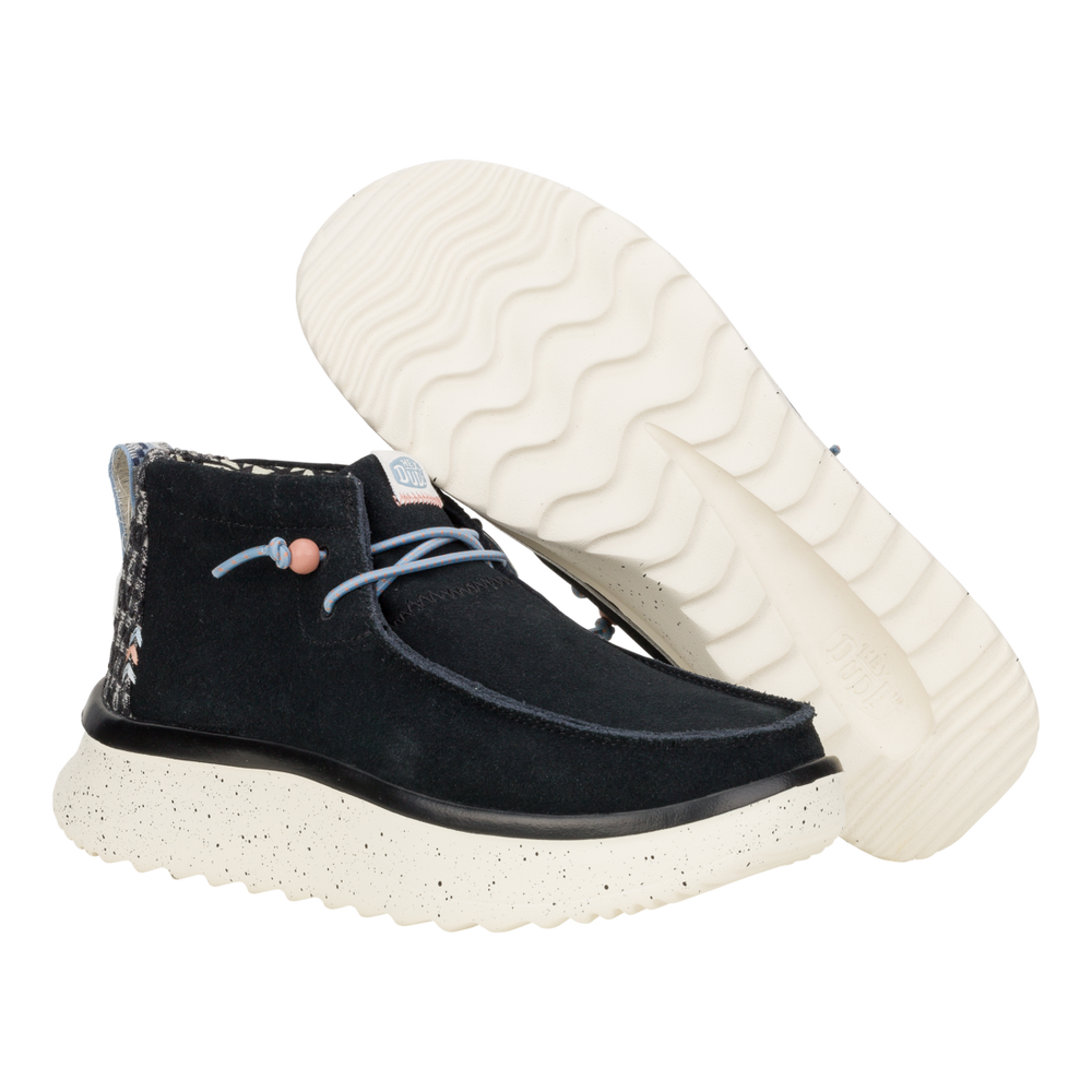 Women's Wendy Peak Hi Suede Black