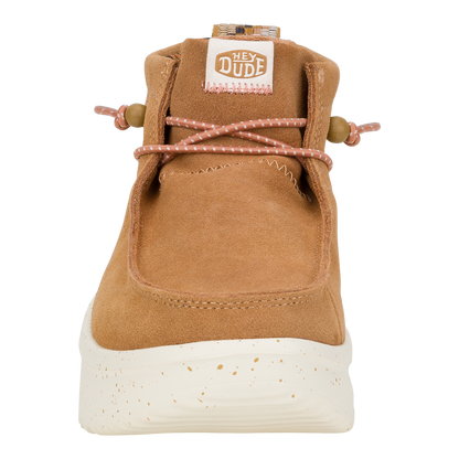 Womens Wendy Peak Hi Suede  Chestnut