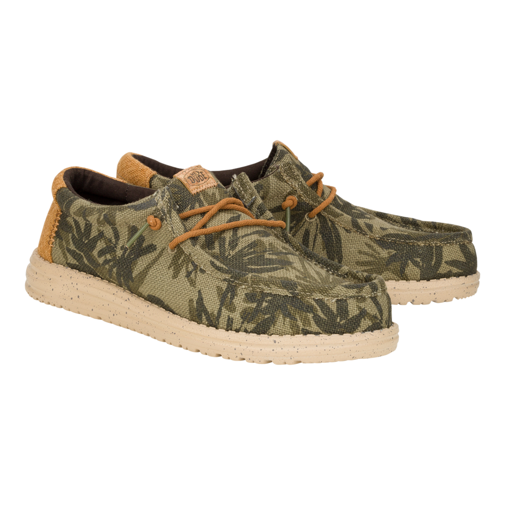 Men's Wally Palm Jute Burnt Olive/Ginger Brown