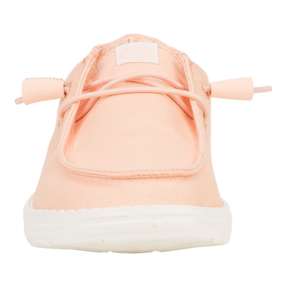 Womens Wendy Stretch Canvas  Peach