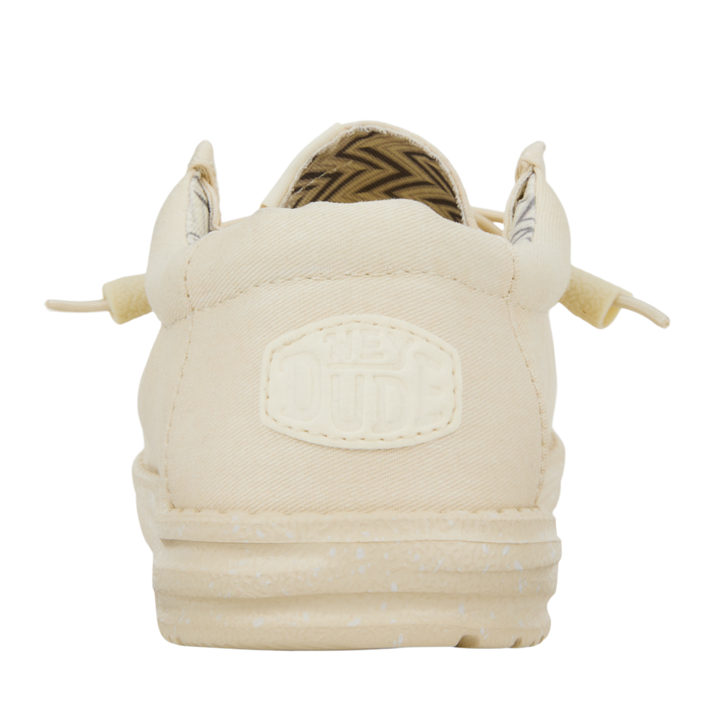 Men's Wally Stretch Canvas Stone White