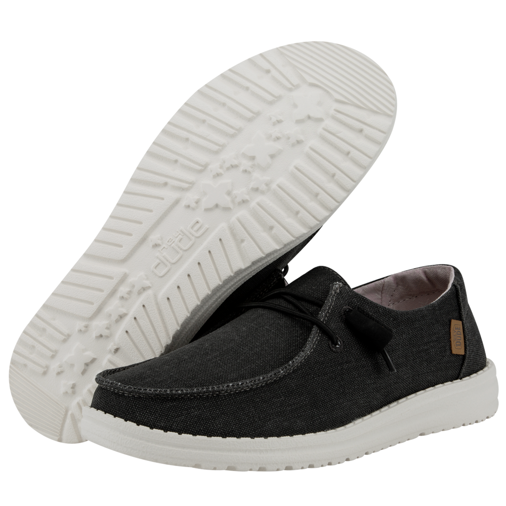 Women's Wendy Chambray Off Black