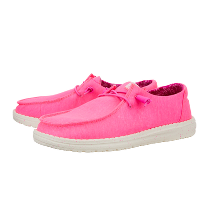 Womens Wendy Canvas  Neon Pink