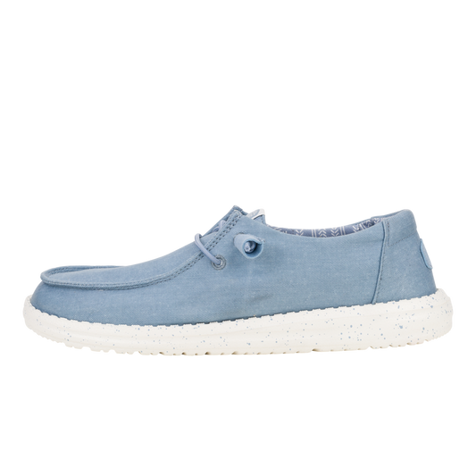 Womens Wendy Stretch Canvas  Light Blue