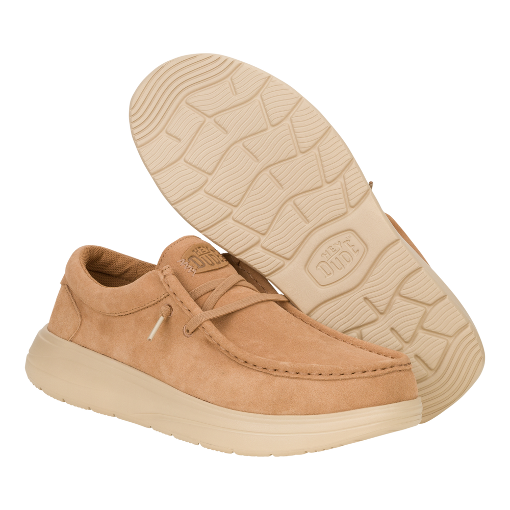Men's Wally Comf Suede Tobacco Brown/Irish Cream