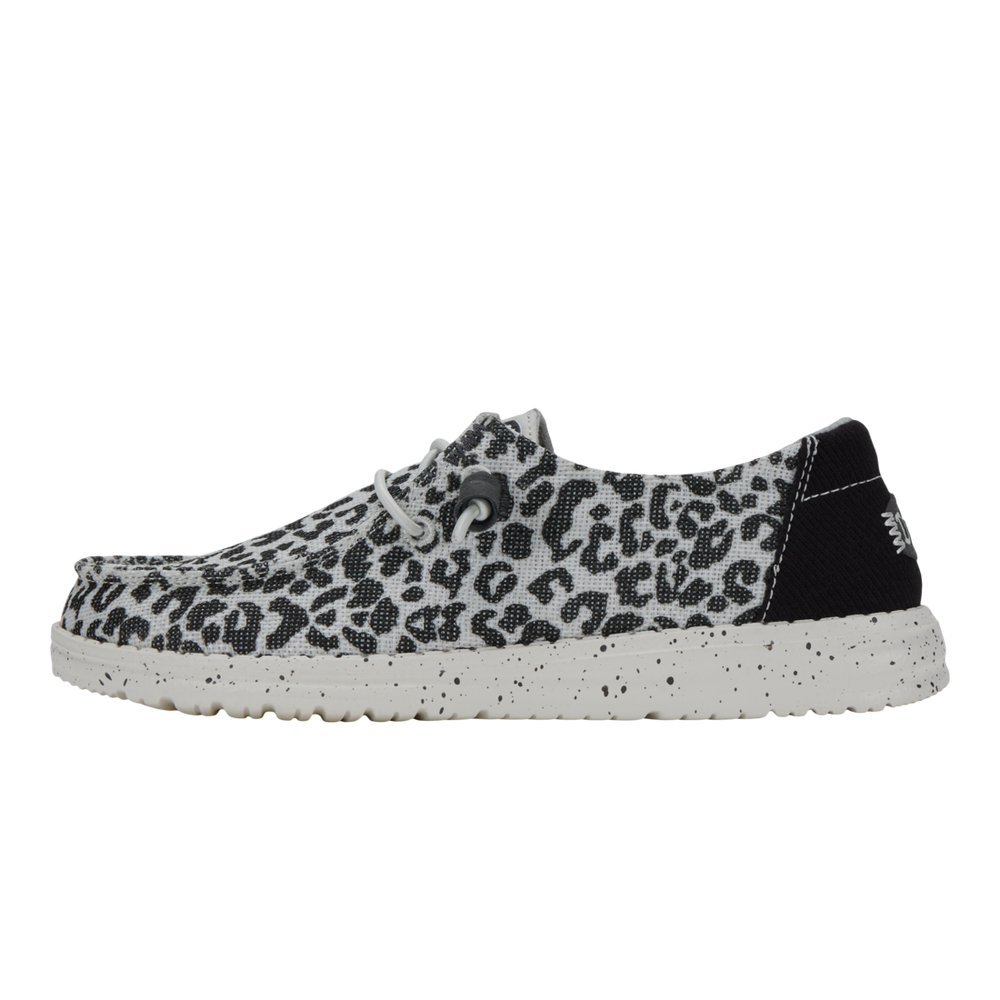 Women's Wendy Leopard Black Grey
