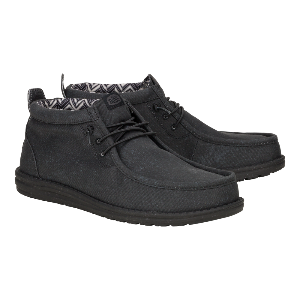 Men's Wally Mid Stretch Black/Black