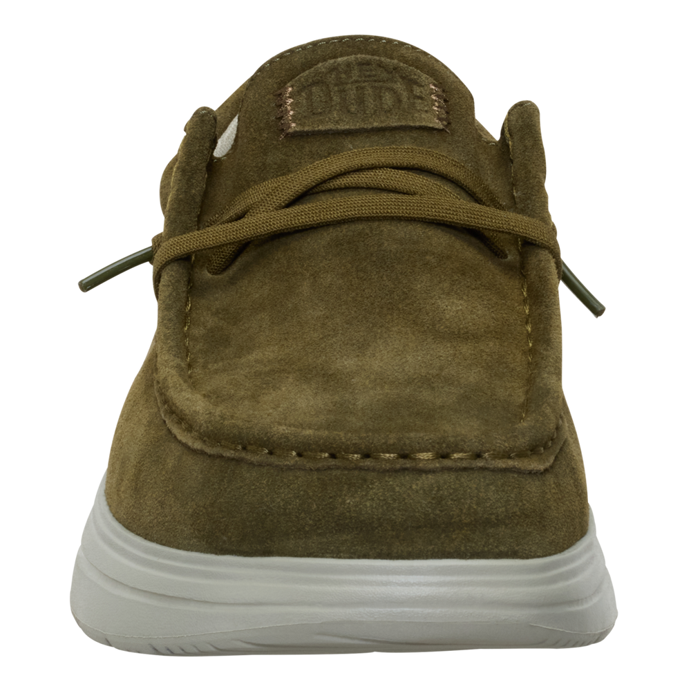 Men's Wally COMF Suede Dark Olive/Stone Grey