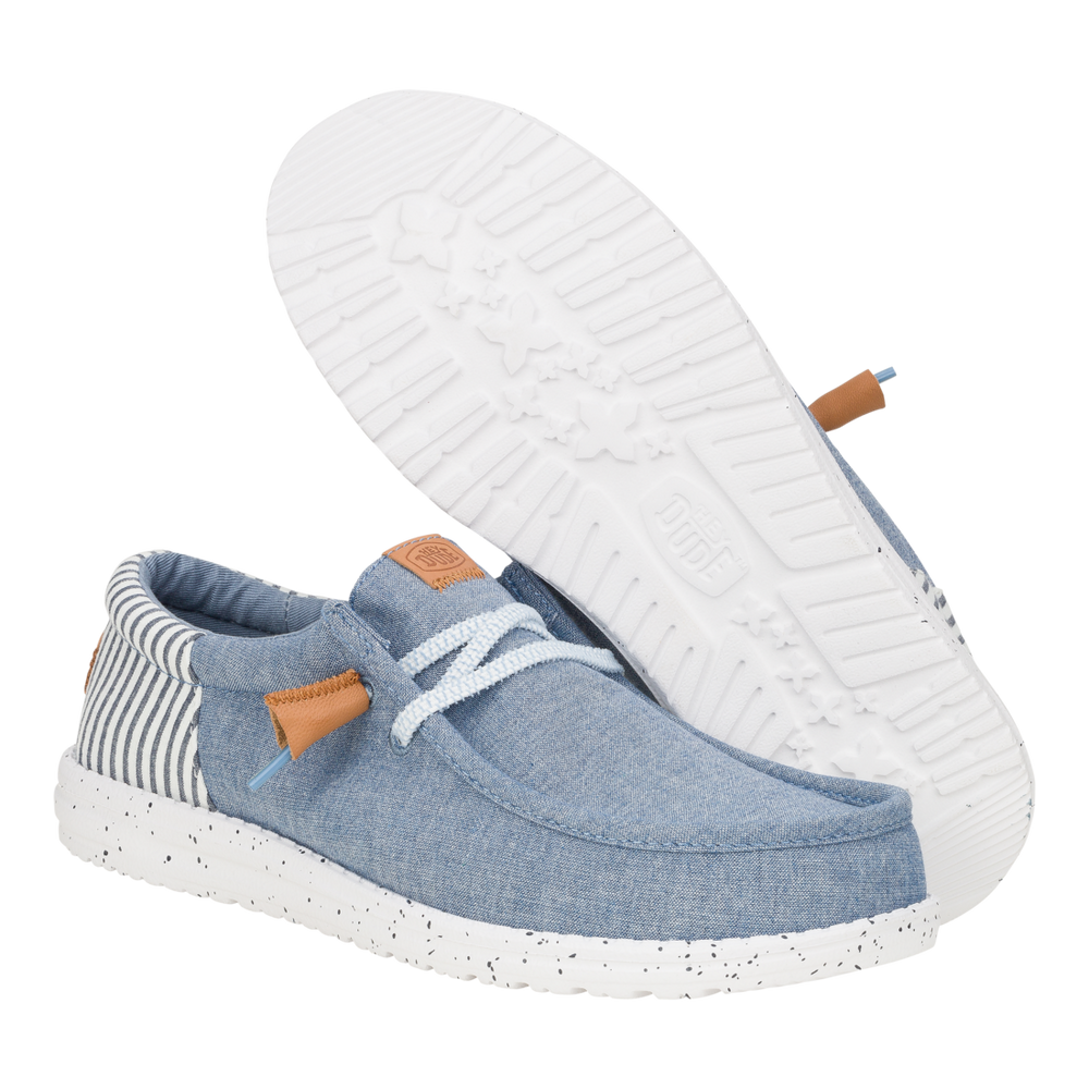 Men's Wally Funk Nu Prep Faded Denim/Navy Blazer