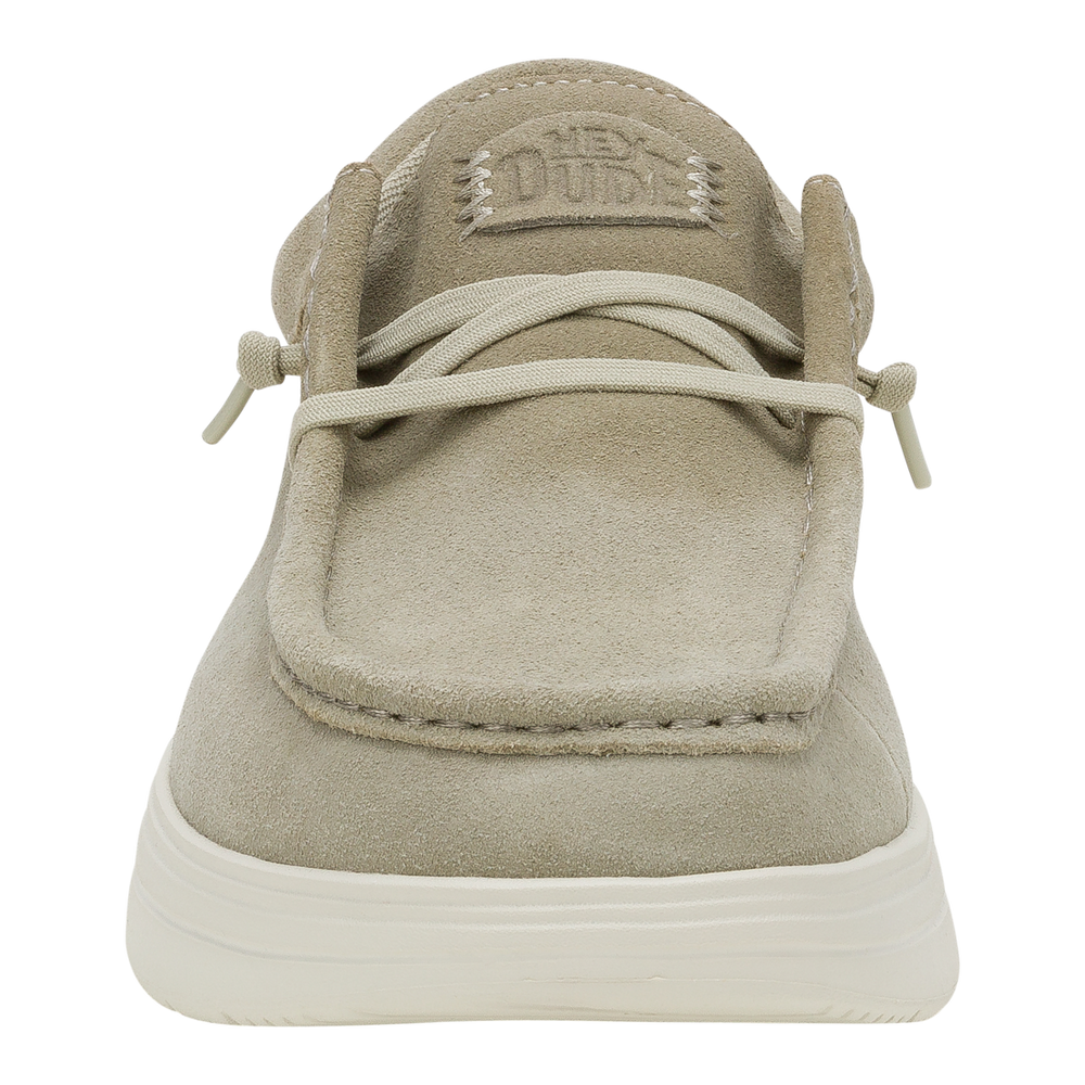Men's Wally Comf Suede Stone Grey/Silver Birch