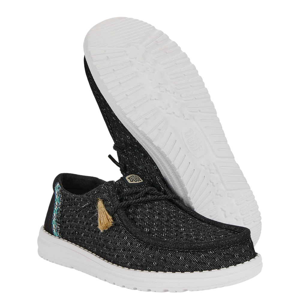 Women's Wendy Perf Canvas Black