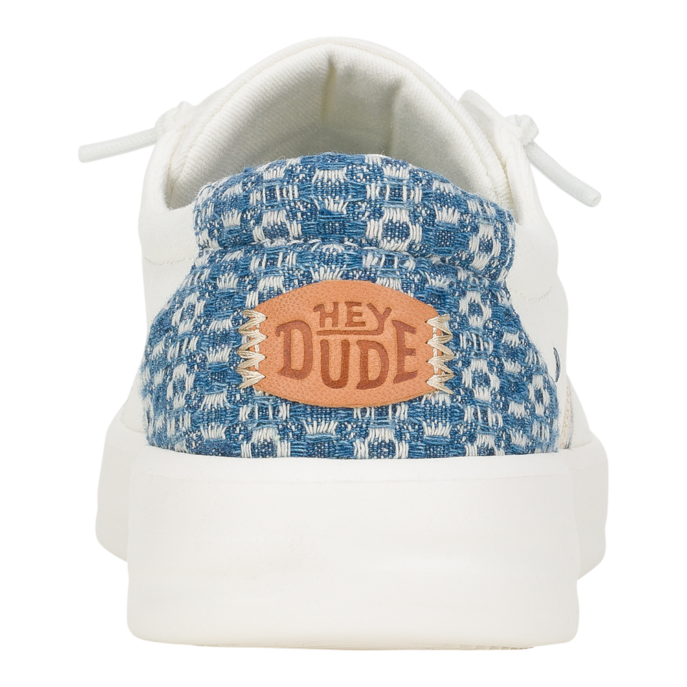 Karina Crafted Boho White Blue