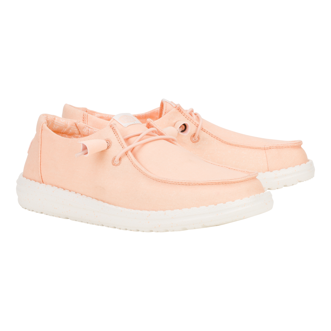 Womens Wendy Stretch Canvas  Peach