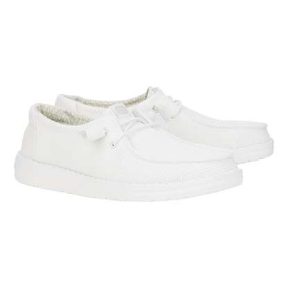 Womens Wendy Stretch Mesh White