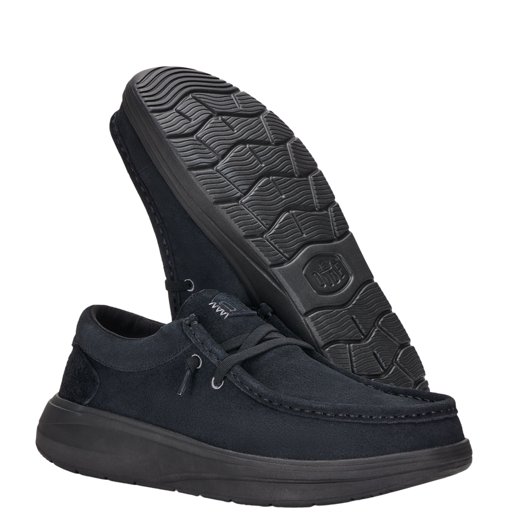 Men's Wally Comf Suede Black