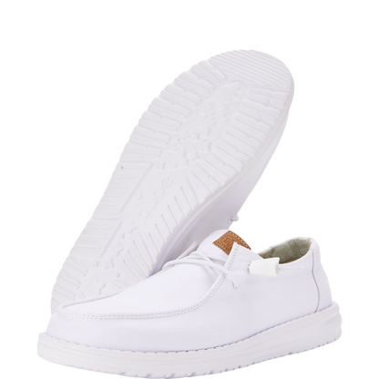 Womens Wendy Canvas  White