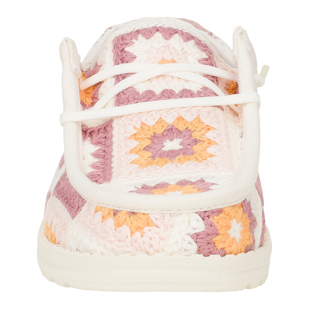 Women's Wendy Cottage Crochet Petal Pink/Multi
