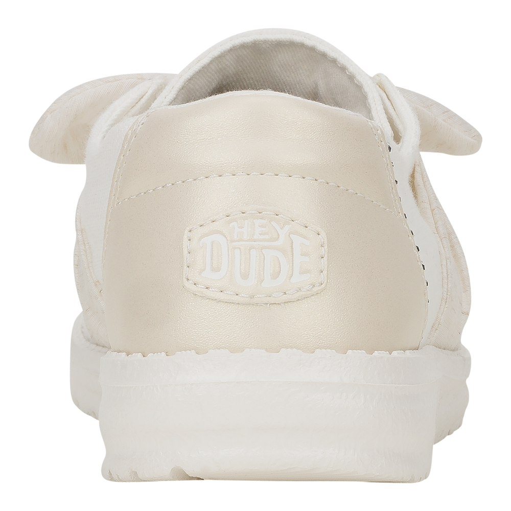 Women's Wendy Bow Embellishment White