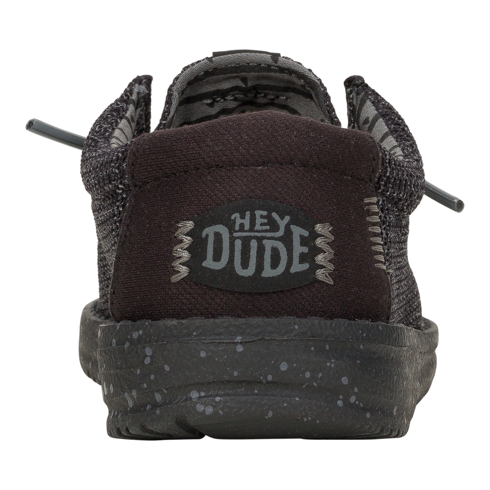 Boys Wally Y Stretch Black/Black