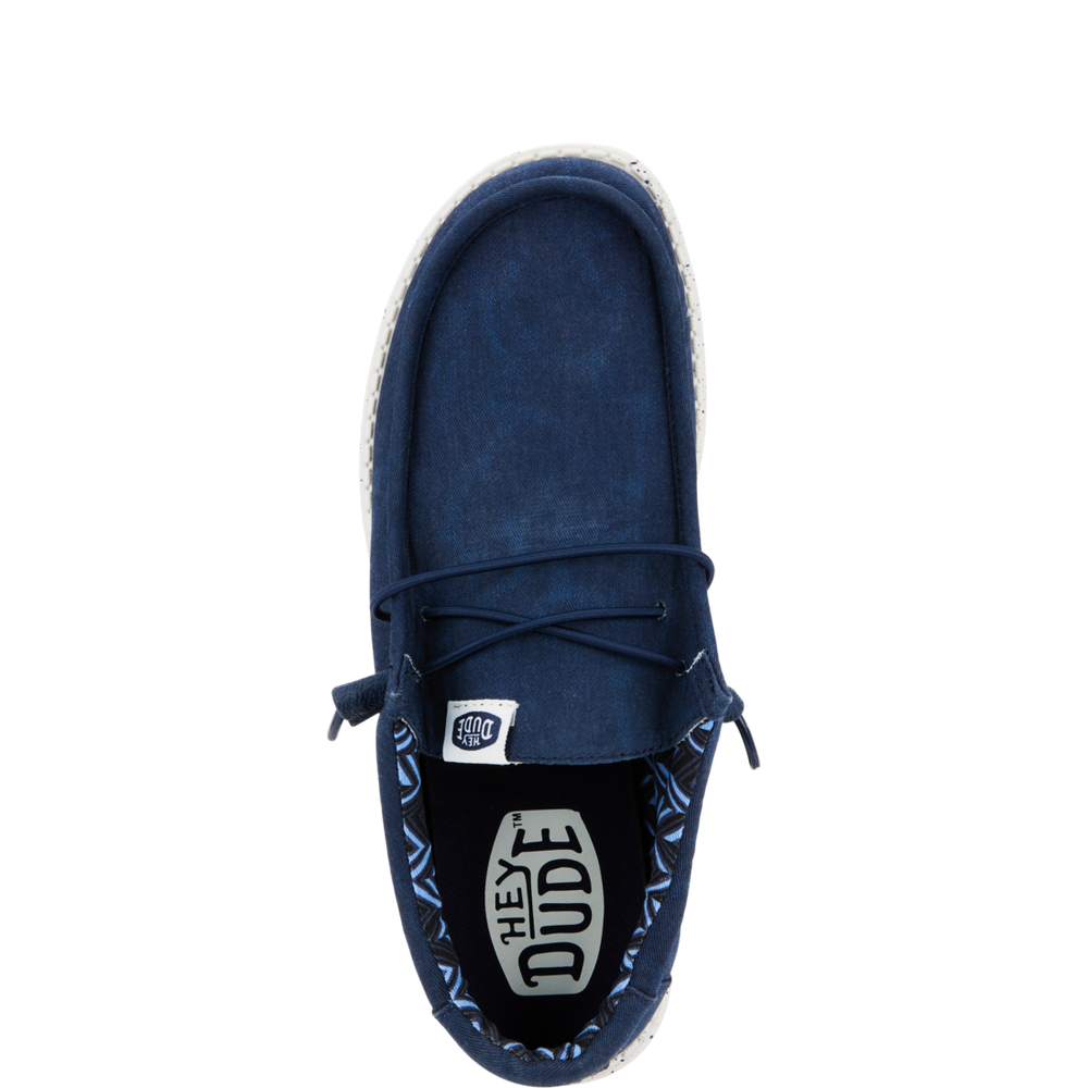 Men's Wally Stretch Canvas Navy